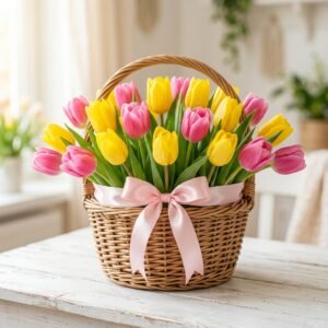 Tulip Gift Basket
