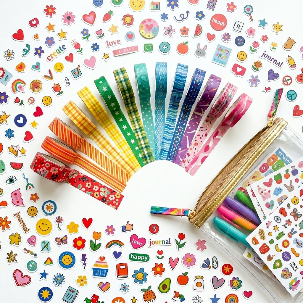Washi Tape & Sticker Bundle