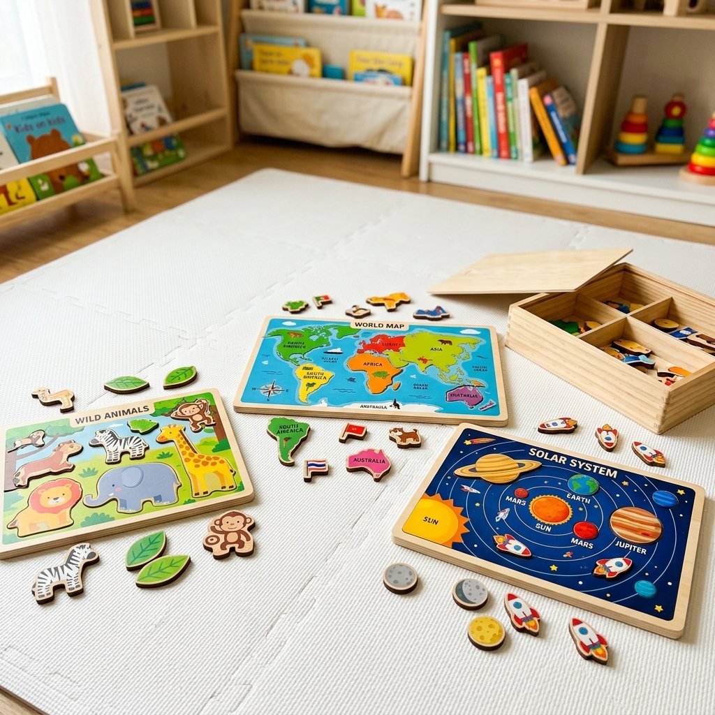 Wooden Puzzle Set (Copy)