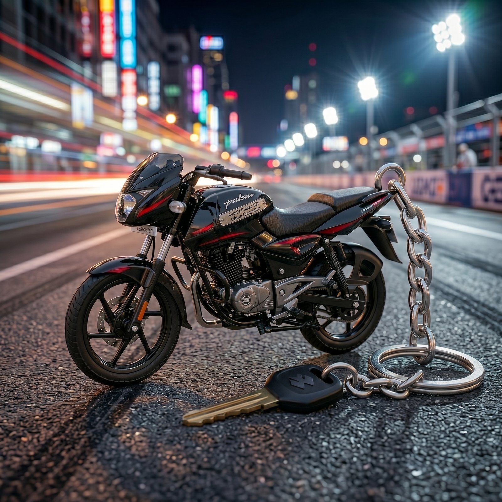 Best 2D Wooden Motorcycle Keychain - Image 2