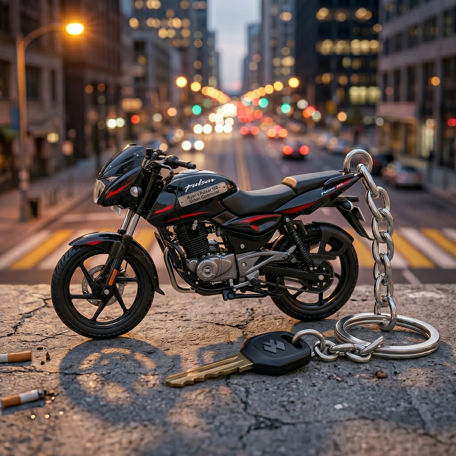 Best 2D Wooden Motorcycle Keychain