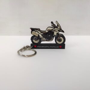 Best TRK 502X White Customized Bike Keychain