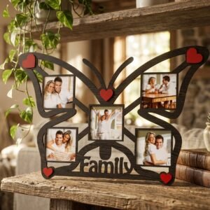Beautiful Butterfly Family Photo Frame 013