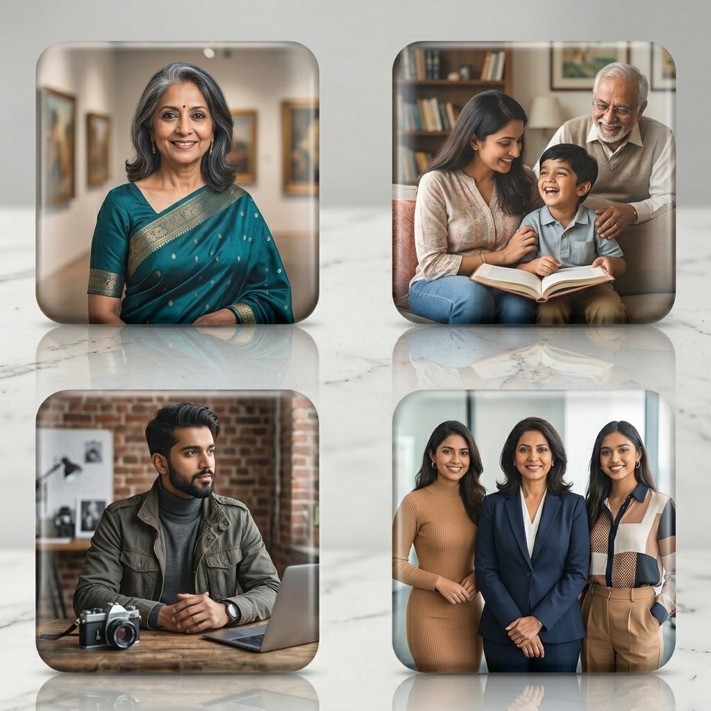 Custom Photo Magnets – Personalized Magnetic Photo Frames - Image 2