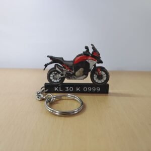 Custom Motorcycle Model Keychain
