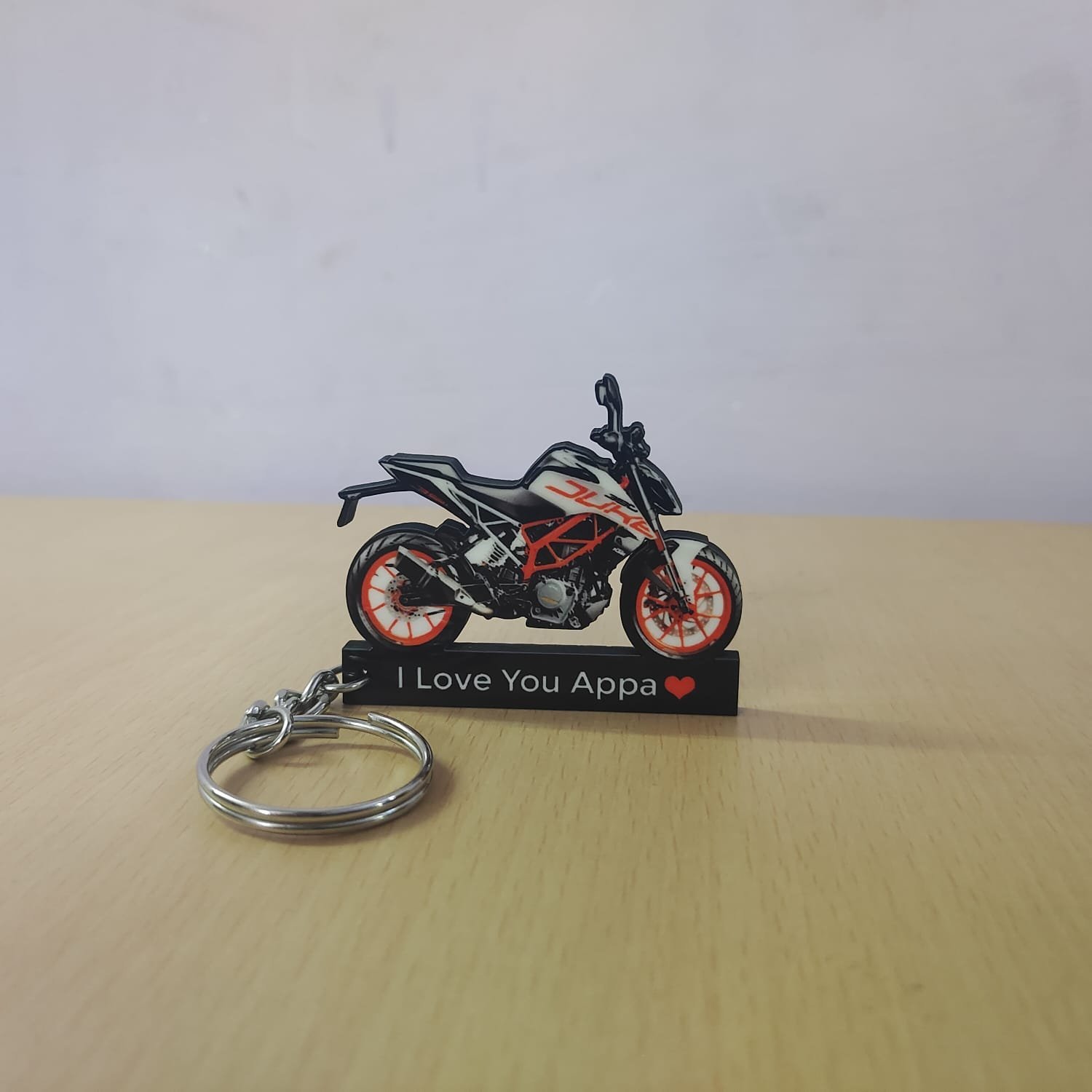 Customized Sports Bike Keychain