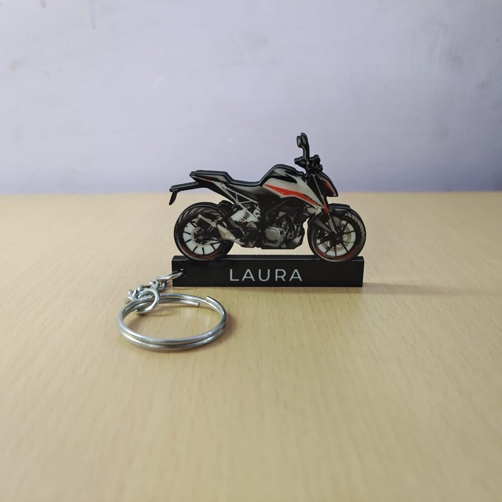 Best White Custom Wooden Keychain