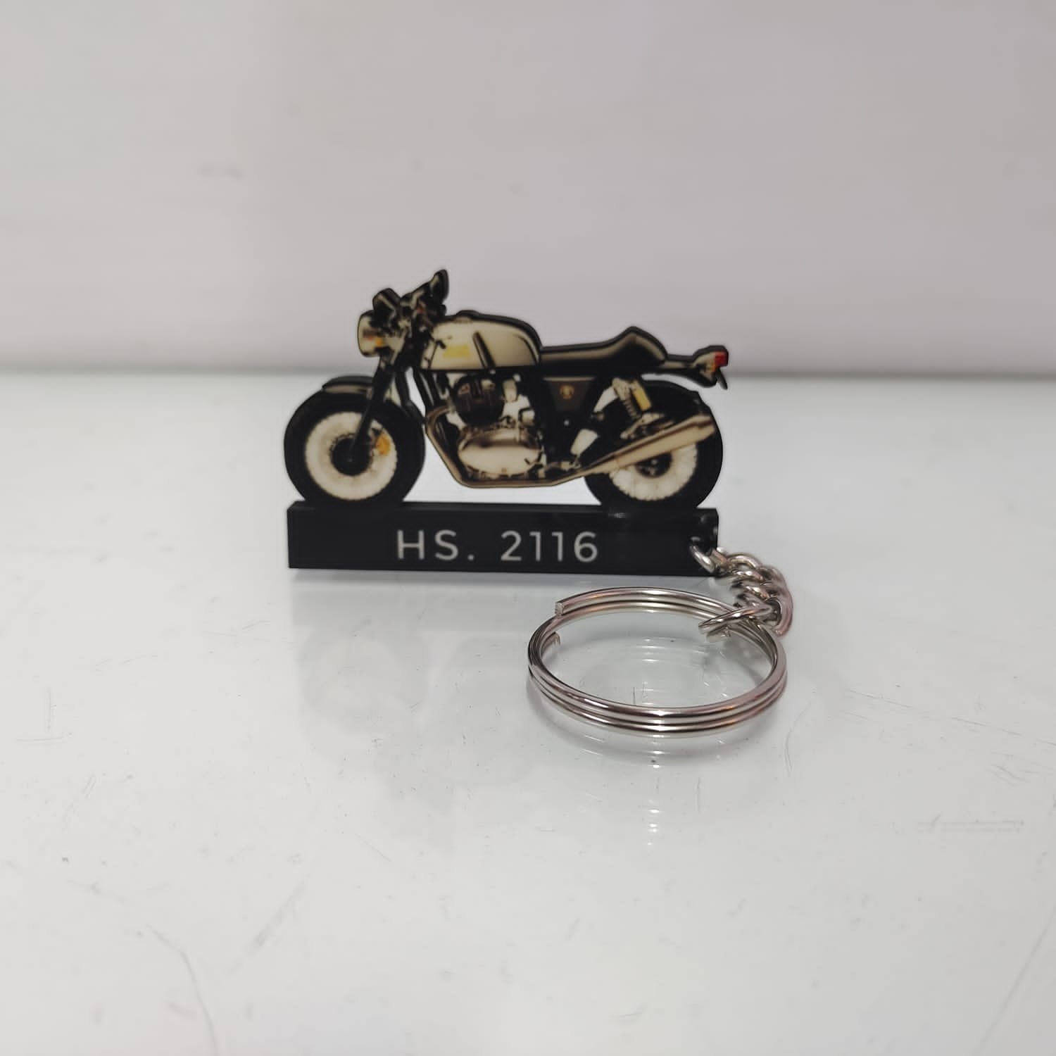Best RE Continental GT 650 Chrome Keychain - Image 2
