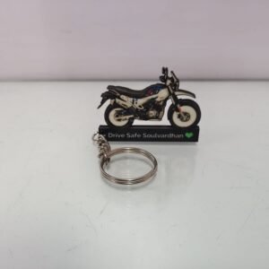 Best Personalized Hero Xpulse 200 Trail Blue Keychain