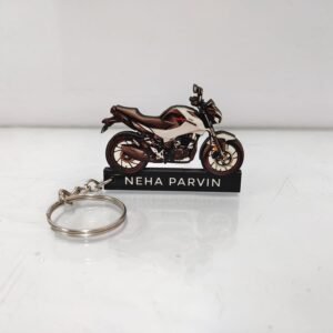Best 160R Pearl Silver White Keychain