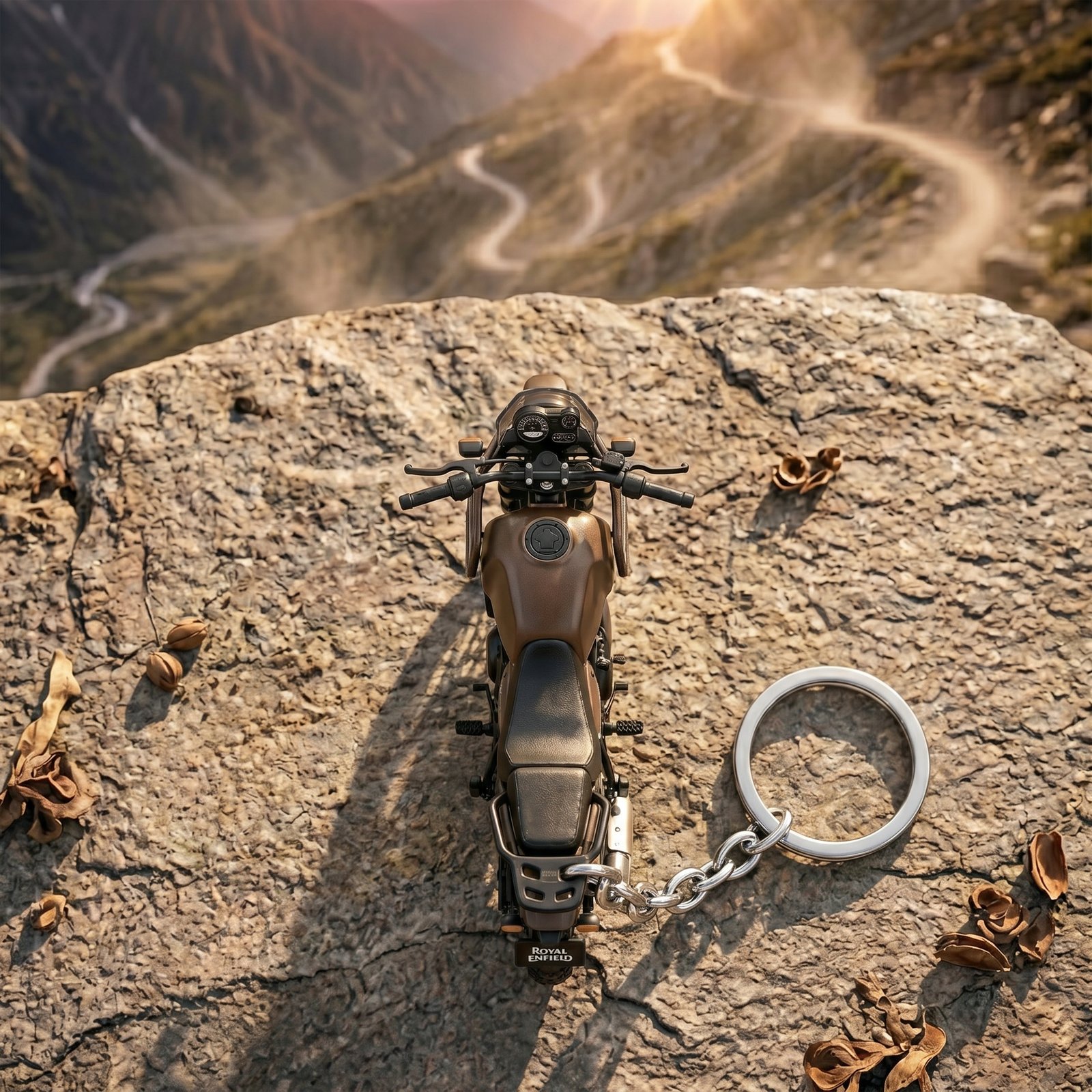 Best Royal Enfield Himalayan 450 Wooden Keychain - Image 3
