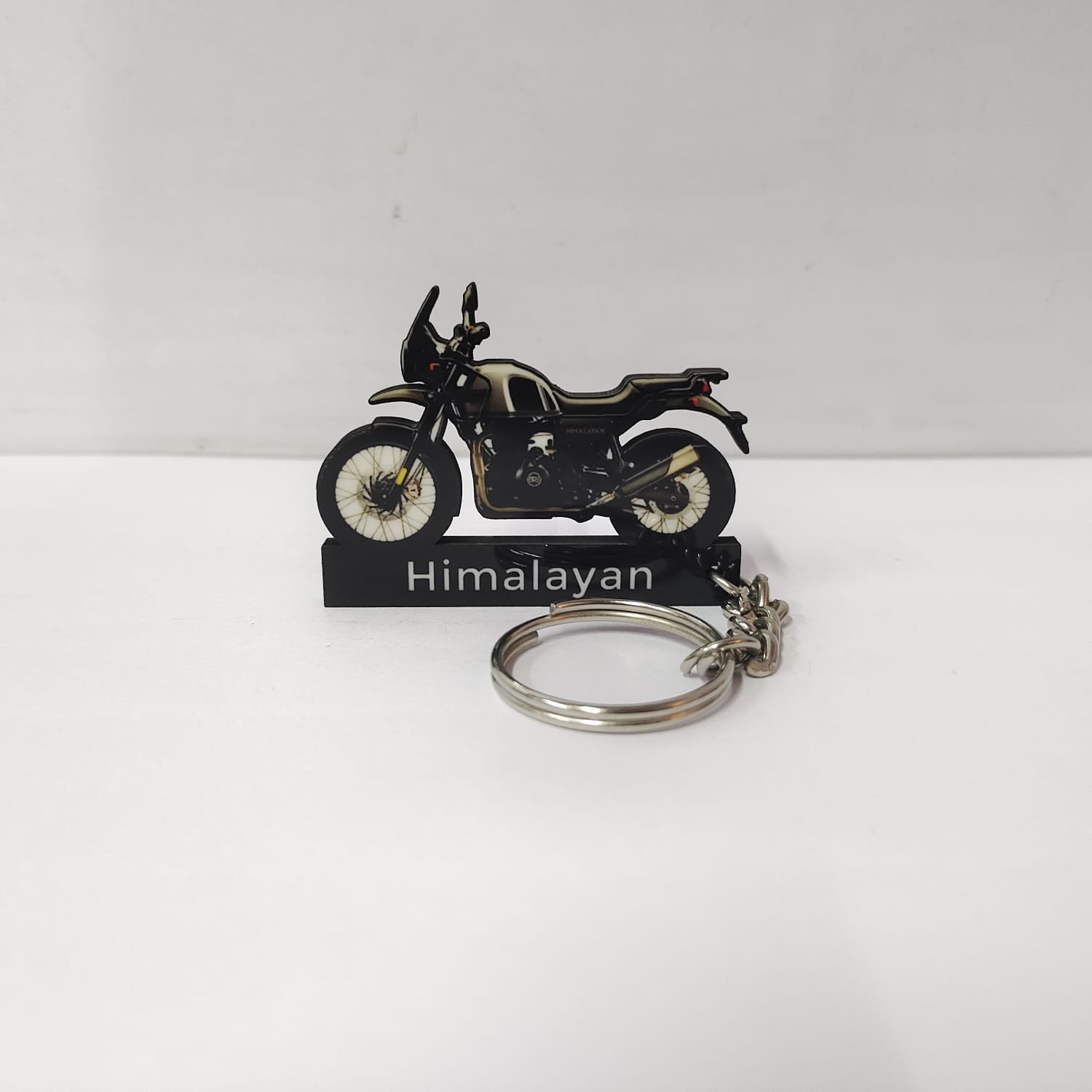 Himalayan Gravel Grey Rider Keychain