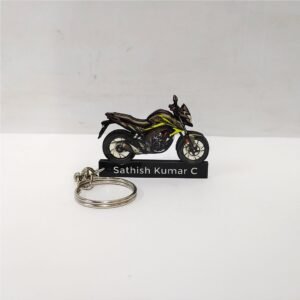 Wooden Honda CB Hornet 160R Striking Green Keychain