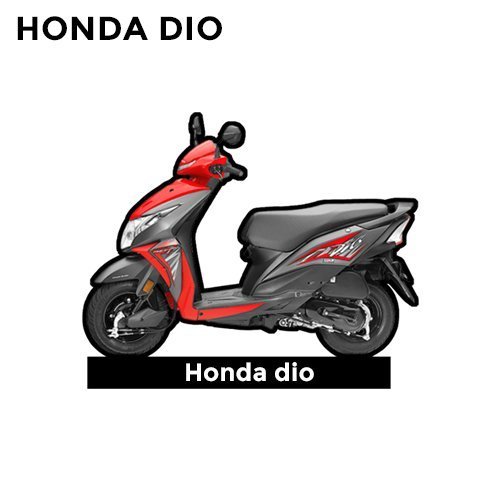 Best Honda Dio 110 CC Customized Wooden Keychain