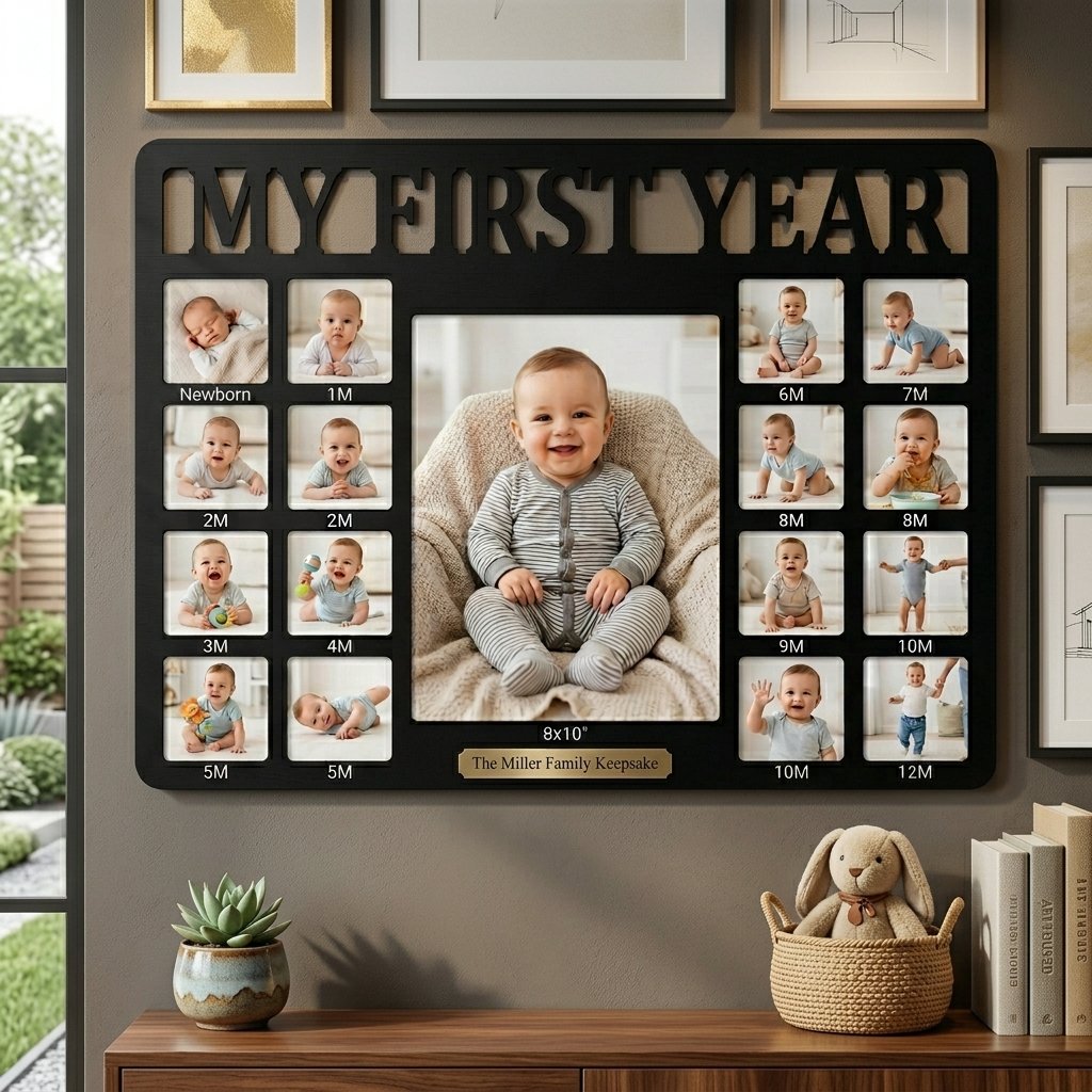 Buy Best My First Year Photo Frame 057 - Image 2