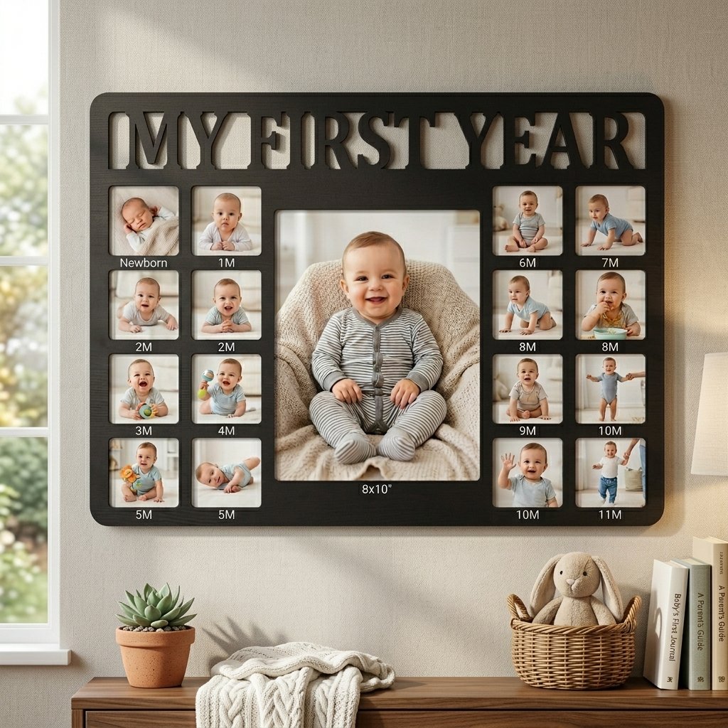 Buy Best My First Year Photo Frame 057 - Image 3