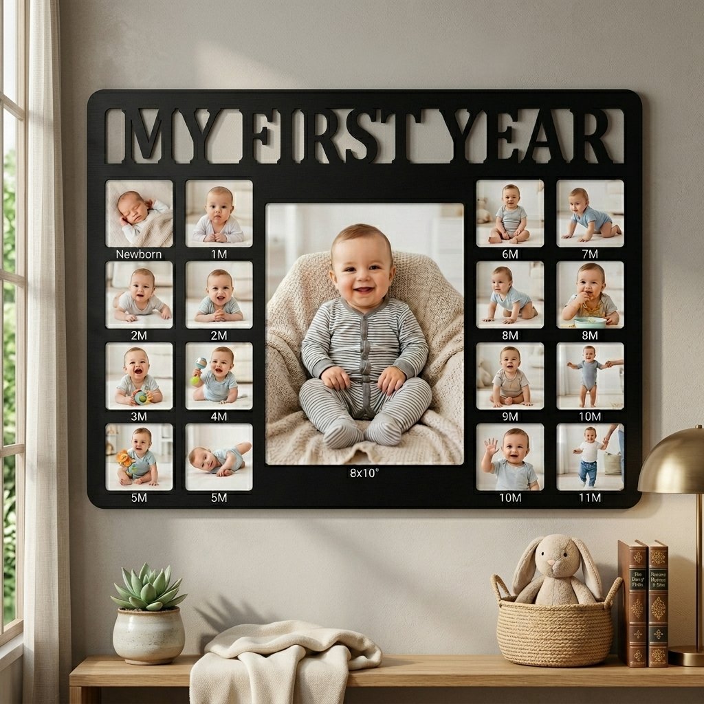 Buy Best My First Year Photo Frame 057