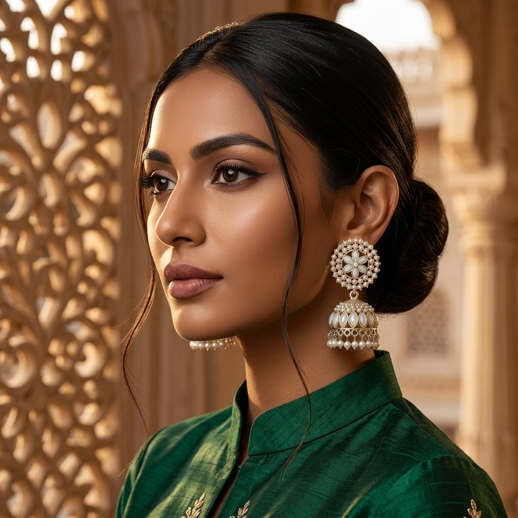 Indian Jhumka Earrings