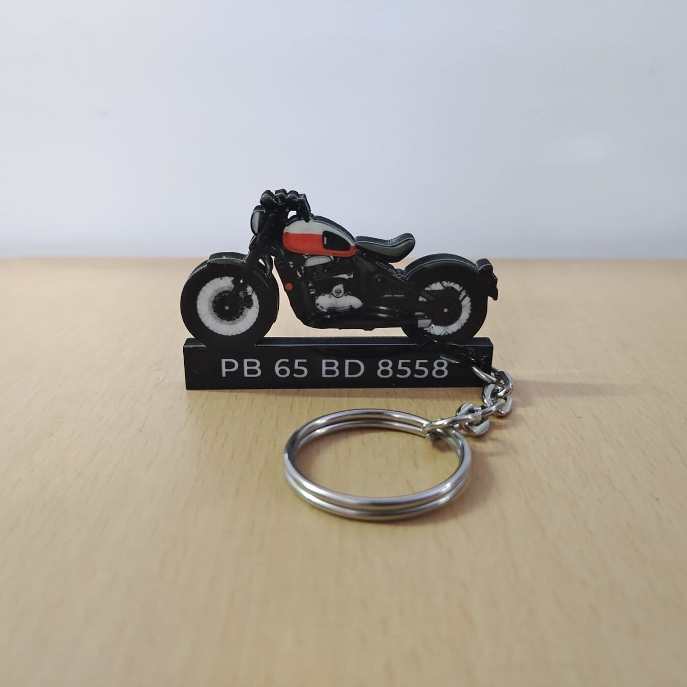 Red Keychain For Your Favorite Bike - Image 3