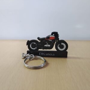 Red Keychain For Your Favorite Bike