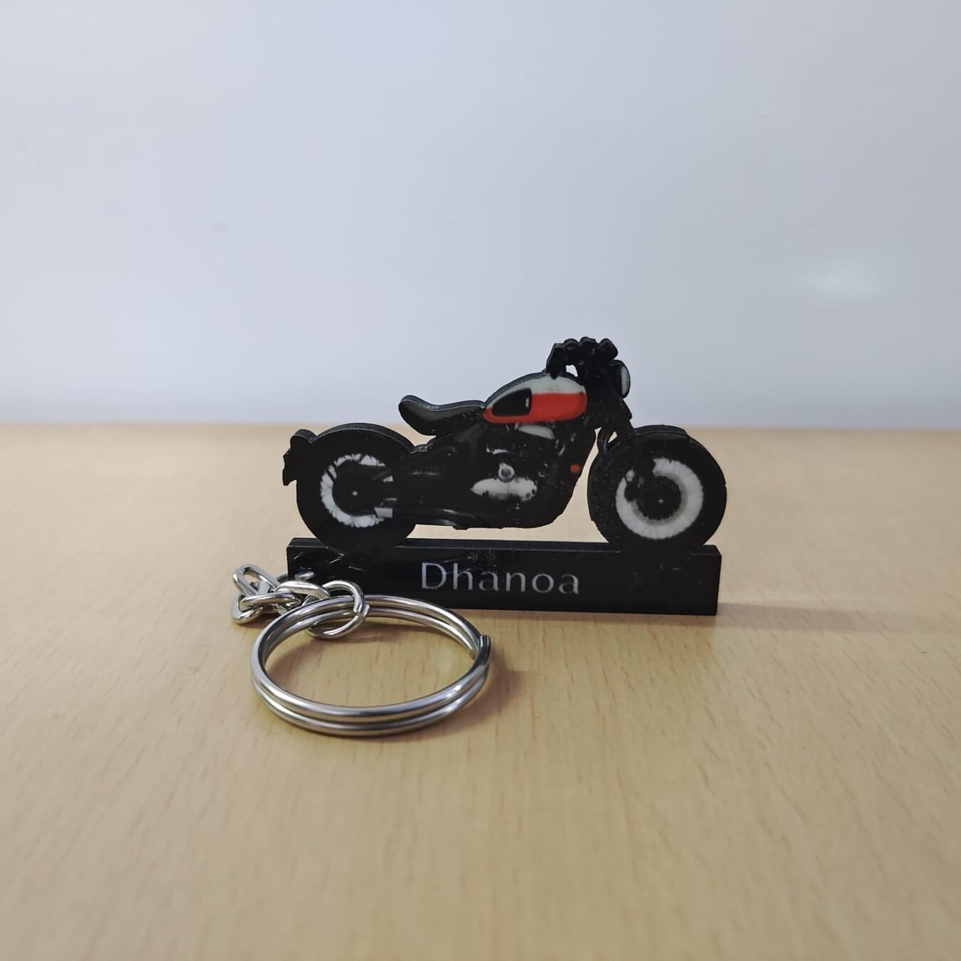 Red Keychain For Your Favorite Bike