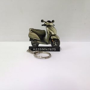 Best Jupiter 125 Titanium Grey Customized Keychain.