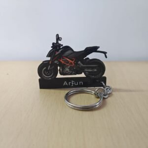 Best Personalized KTM 390 Duke Dark Galvano Keychain