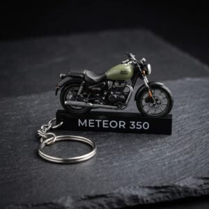 Best RE Meteor 350 Fireball Matt Green Keychain