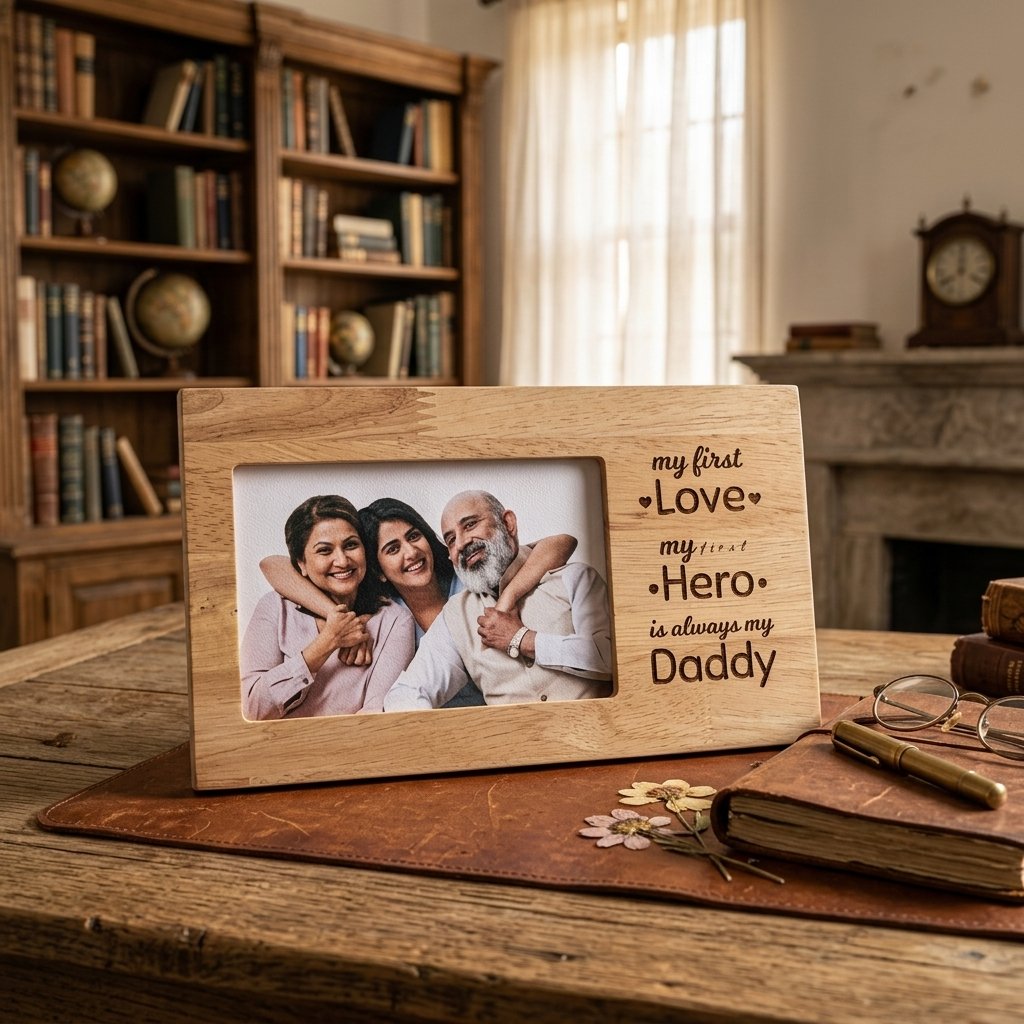 Best Dad Ever Personalized Memory Frame