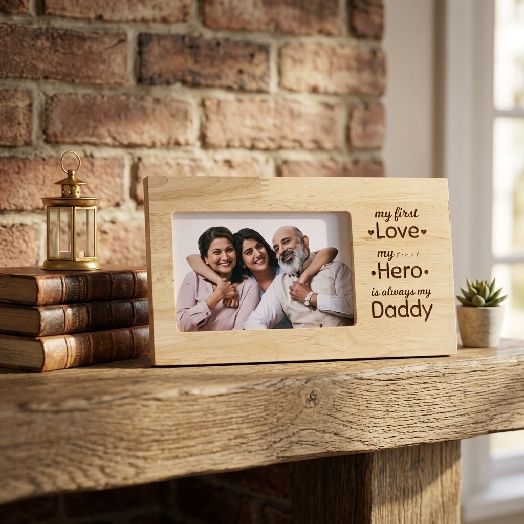 Best Dad Ever Personalized Memory Frame - Image 3