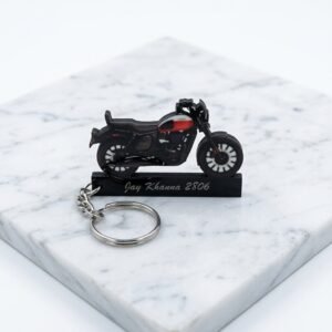 Best Yezdi Roadster Crimson Dual Tone Keychain