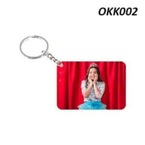 Best Customized Photo print Rectangle Wooden Keychain