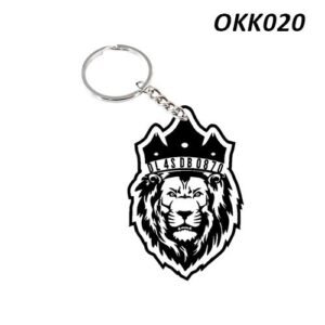 Best Lion Wooden Keychain