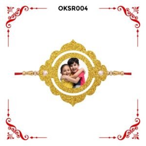 Best Personalized Round Photo Rakhi OKSR004