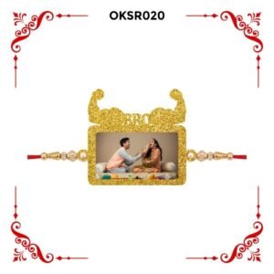 Best Personalized Body Builder Bro Photo Rakhi OKSR020