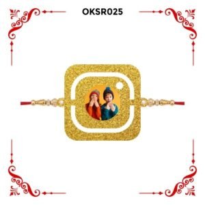 Best Personalized Insta Photo Rakhi OKSR25