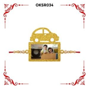 Best Personalized Car Bhai Photo Rakhi OKSR34