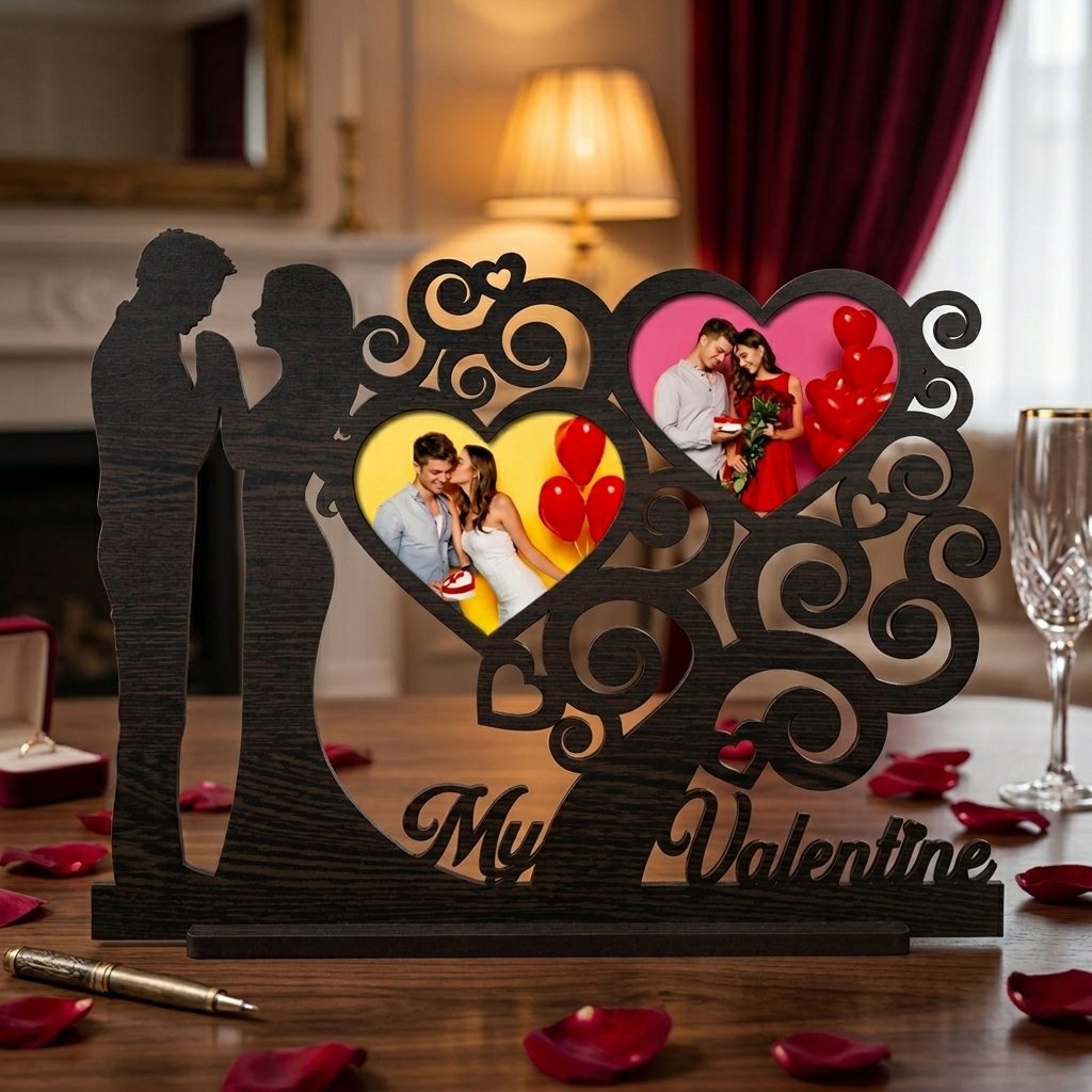 Buy Best My Valentine Photo Frame 066 - Image 3