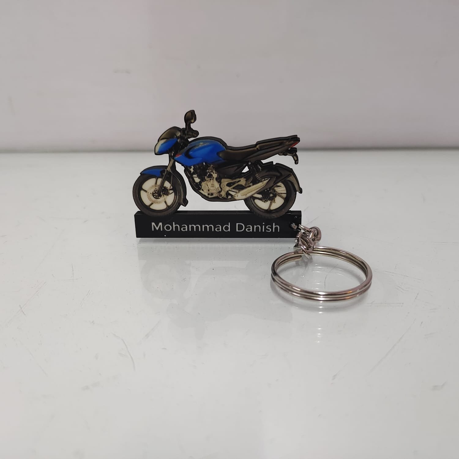 Best Super Bike Custom Wooden Keychain - Image 2