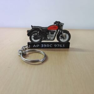 Best Redditch Red bike Keychain