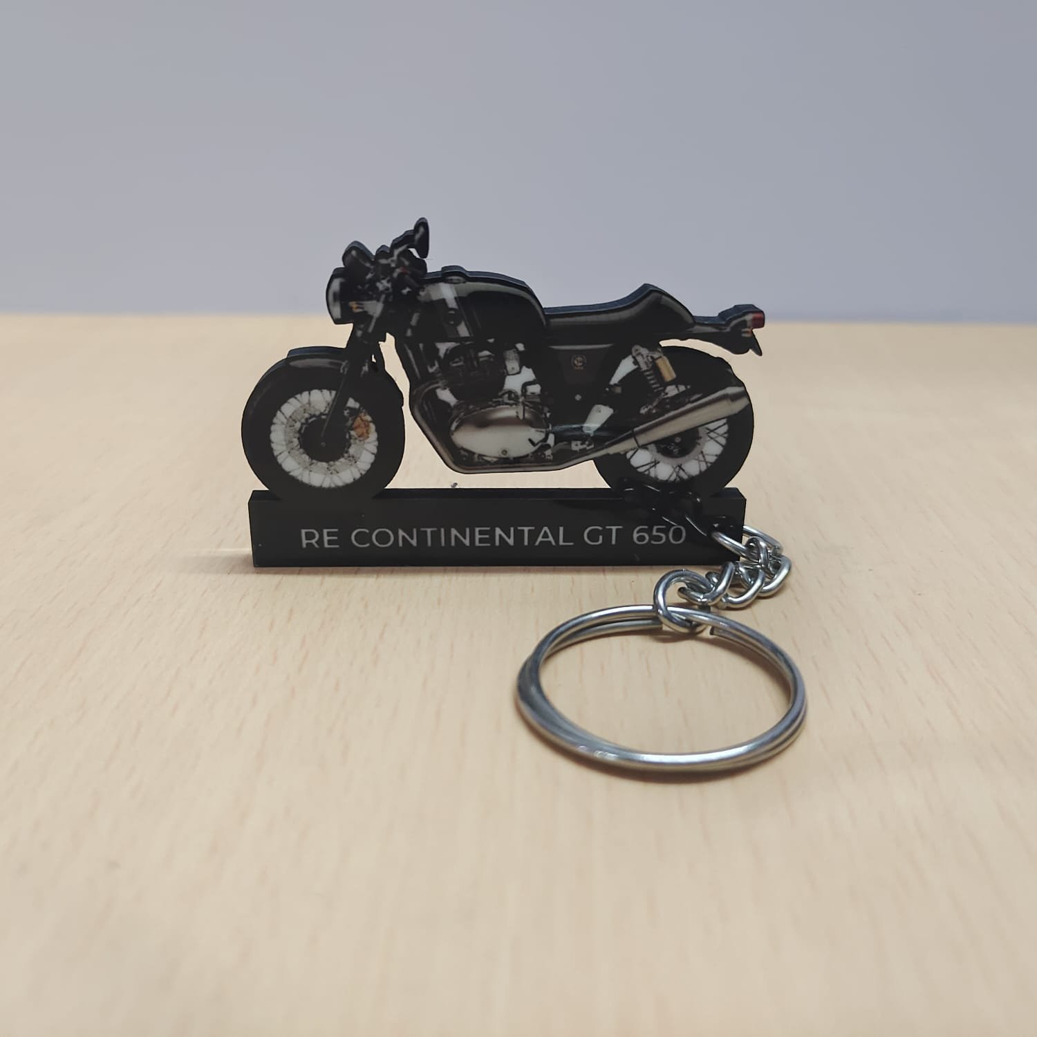 RE Continental GT 650 British Green Keychain - Image 2