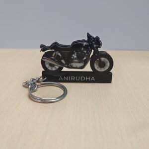 RE Continental GT 650 British Green Keychain