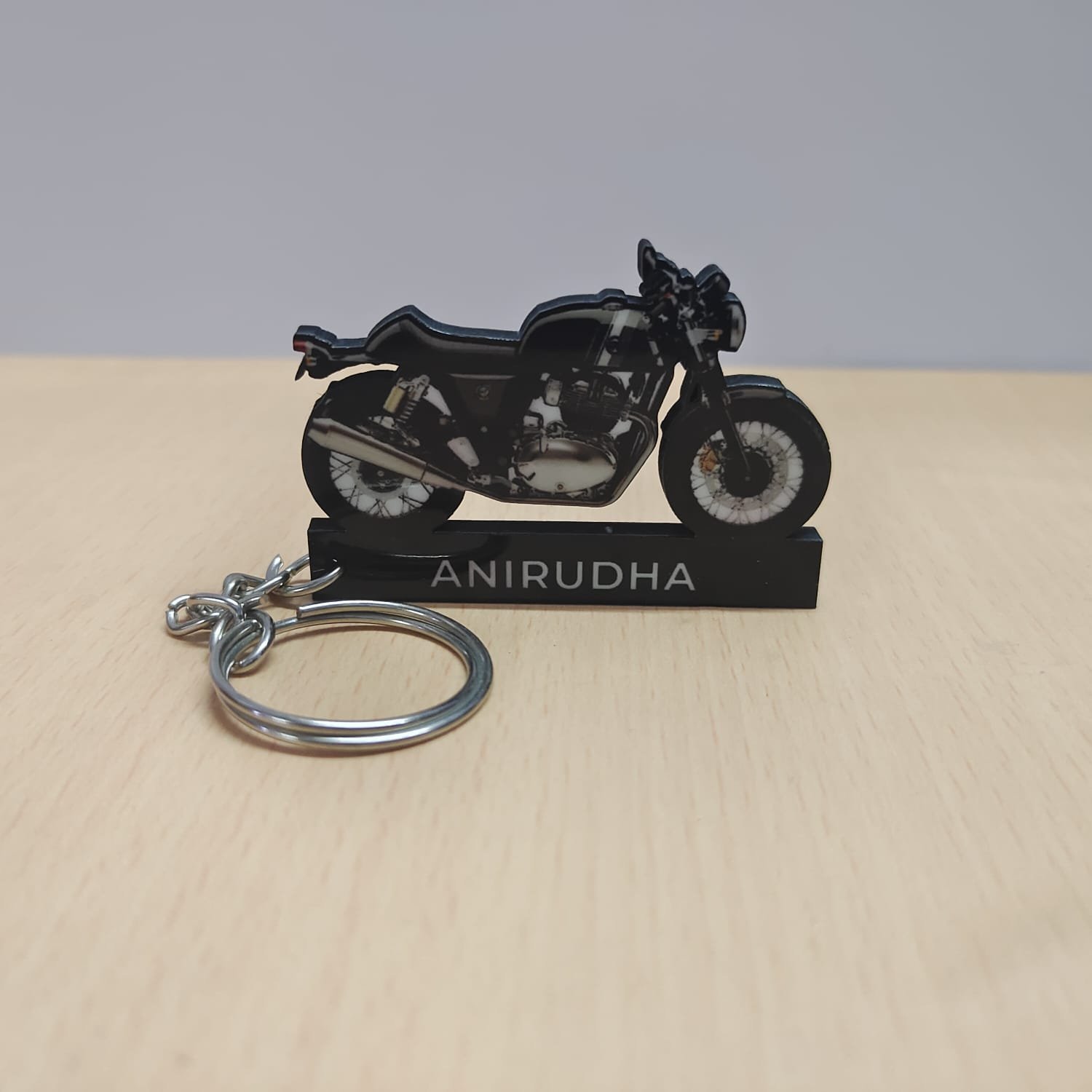 RE Continental GT 650 British Green Keychain