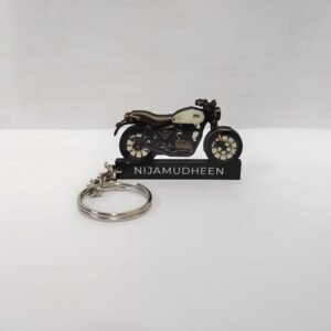 Best RE Hunter 350 Dapper White Keychain