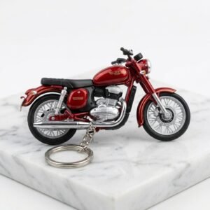 Best Jawa 42 Comet Red Glossy Keychain