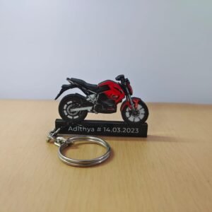 Revolt RV 400 Rebel Red Keychain