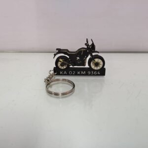 Himalayan 411 Black Soul Keychain