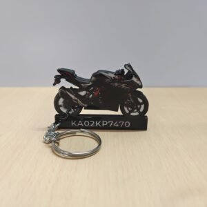 Titanium Black Keychain