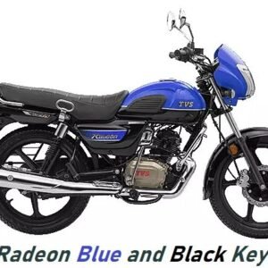 Premium Bike Keychain Blue Black Edition