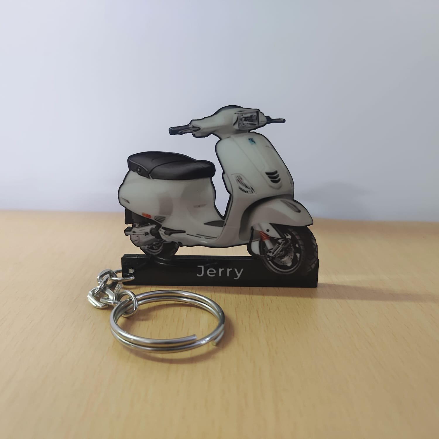 Best Vespa SXL 150 White Keychain